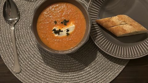 Krämig tomatsoppa