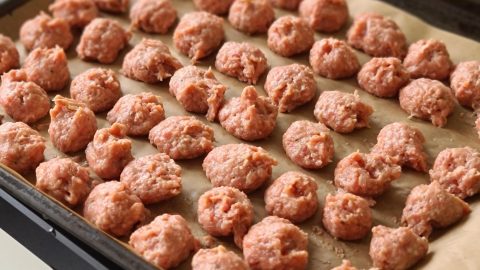 Köttbullar i ugn