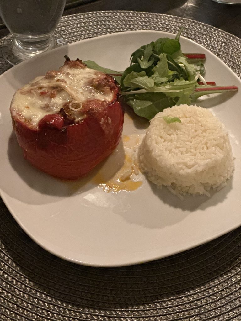 Färsfylld paprika