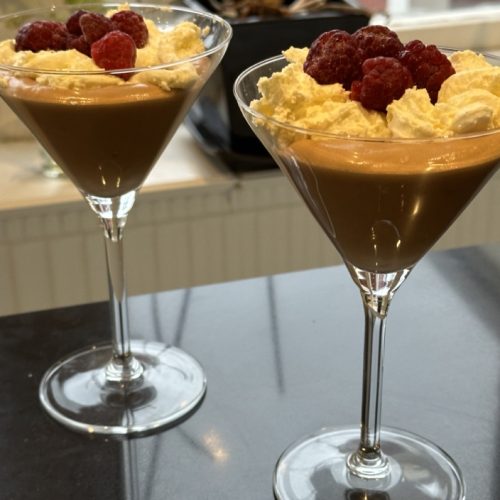 Drömlik Baileys & Mjölkchokladmousse