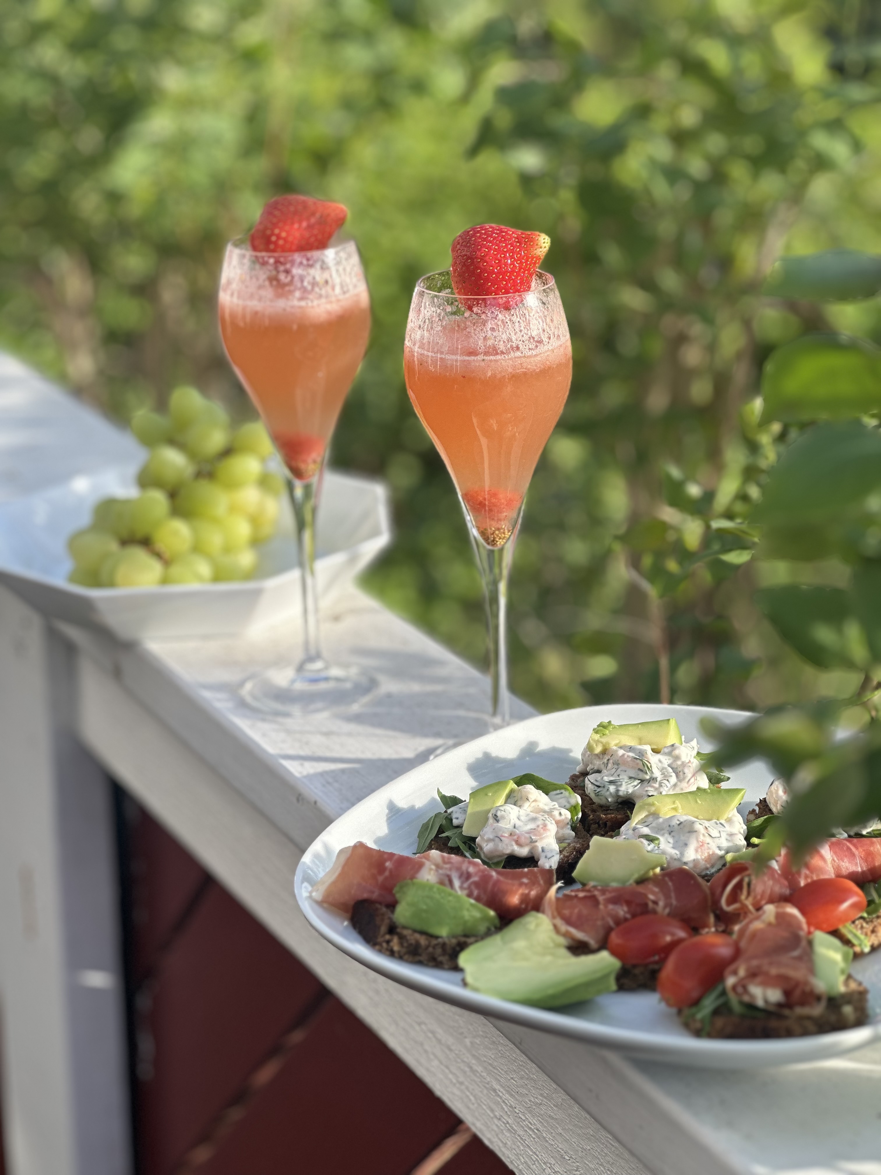 Gustens sunny strawberry fizz