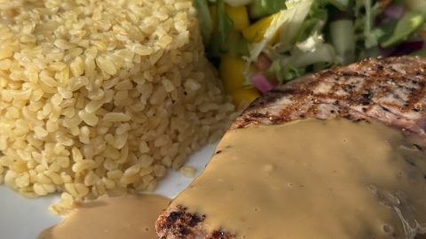 Grillad tonfisk