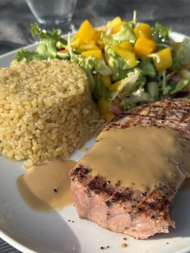 Grillad tonfisk