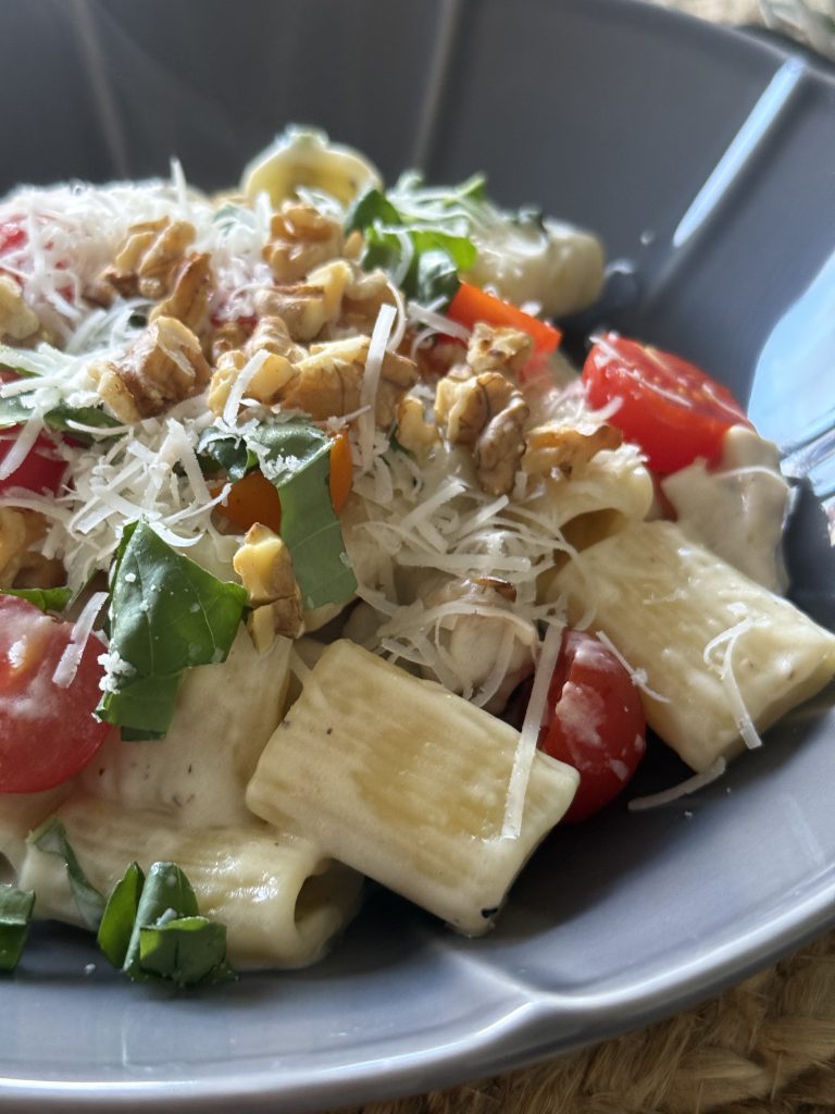 Krämig kycklingpasta