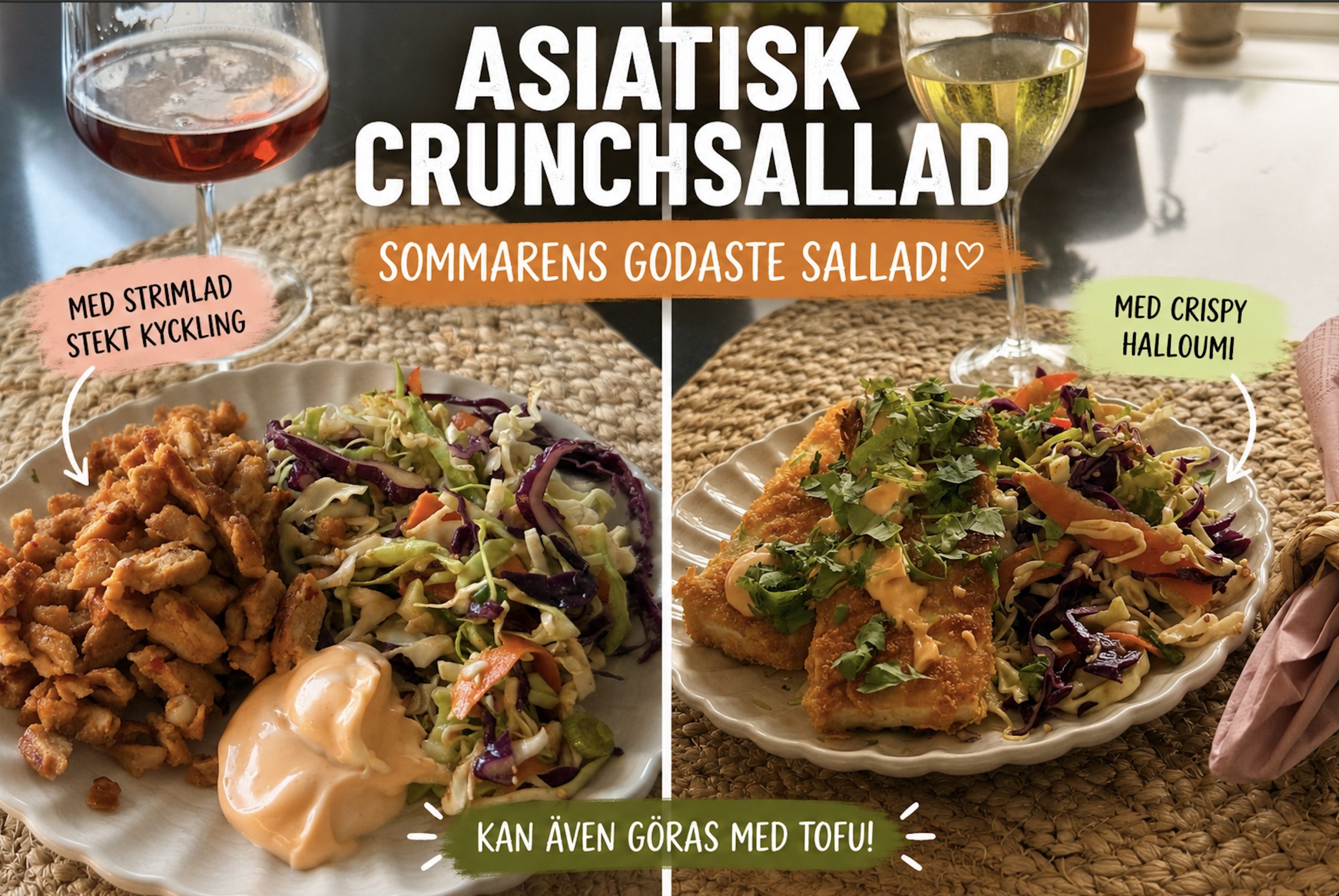 Asiatisk Crunchsallad